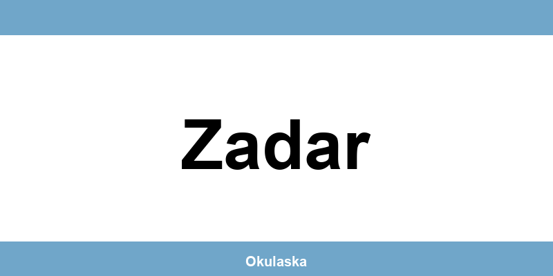 Kontakt Ghetaldus optika Zadar