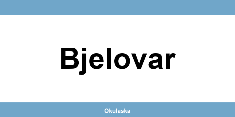 Kontakt Ghetaldus optika Bjelovar